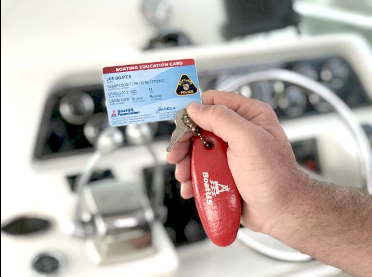 Photo of Boating Education Card